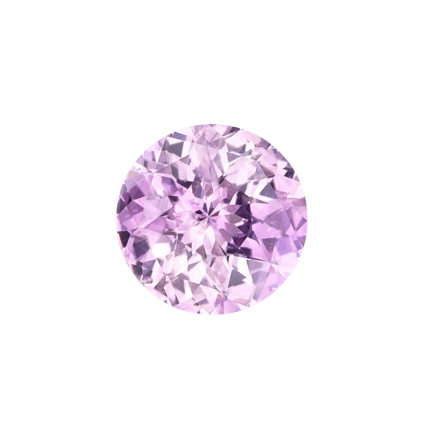1.59 Ct Pink Ceylon Sapphire Unheated Round Cut