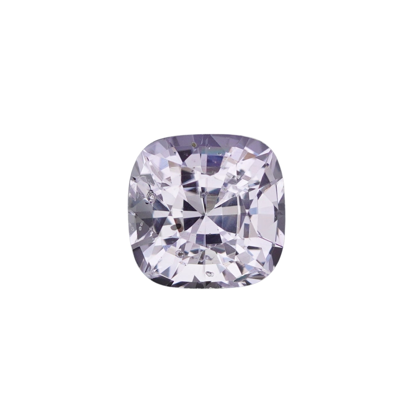 1.92 Ct Pale Purple Ceylon Sapphire Unheated Cushion Cut