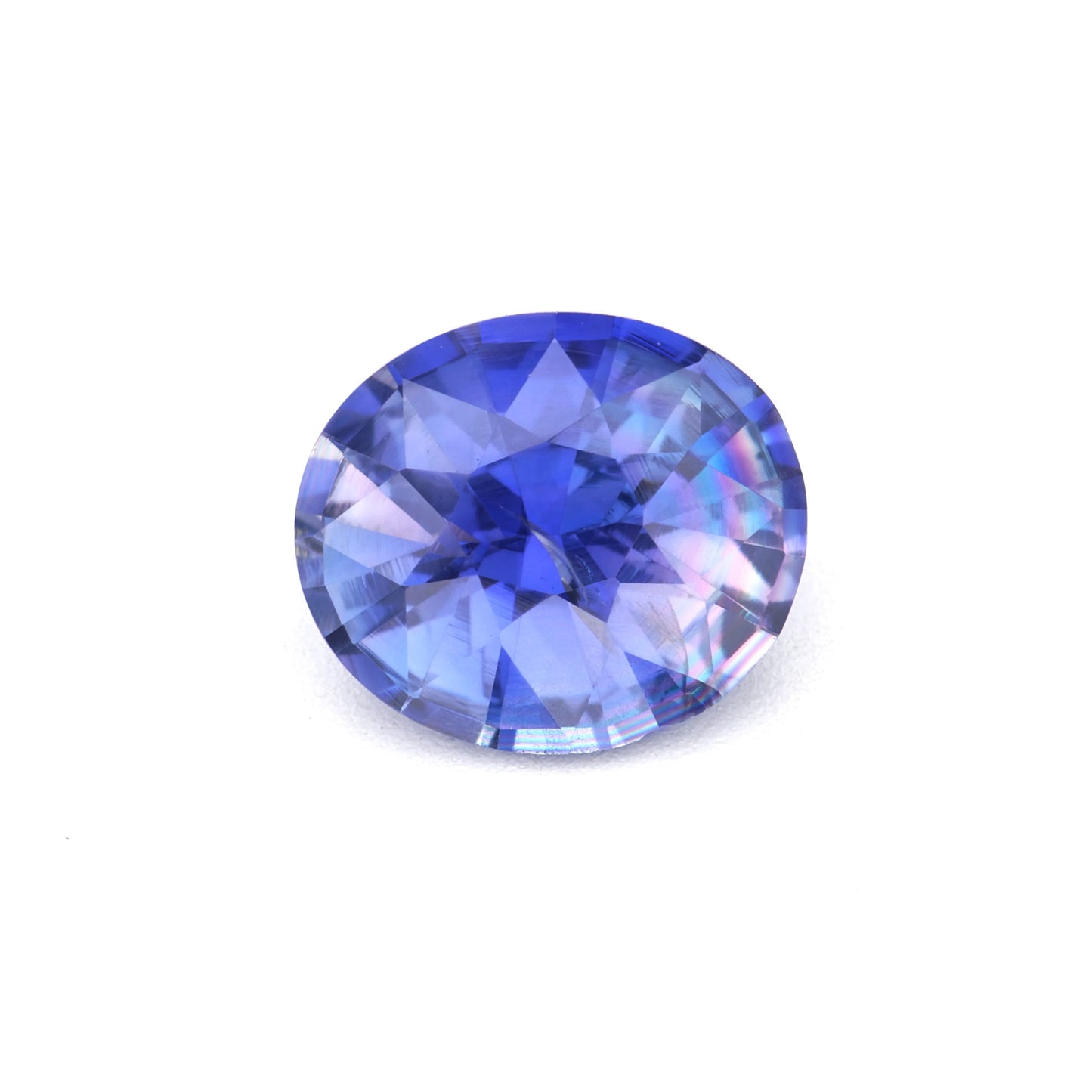 1.21 Ct Royal Blue Ceylon Sapphire Unheated Oval Cut