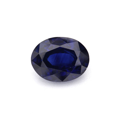 1.43 Ct Royal Blue Ceylon Sapphire Unheated Oval Cut