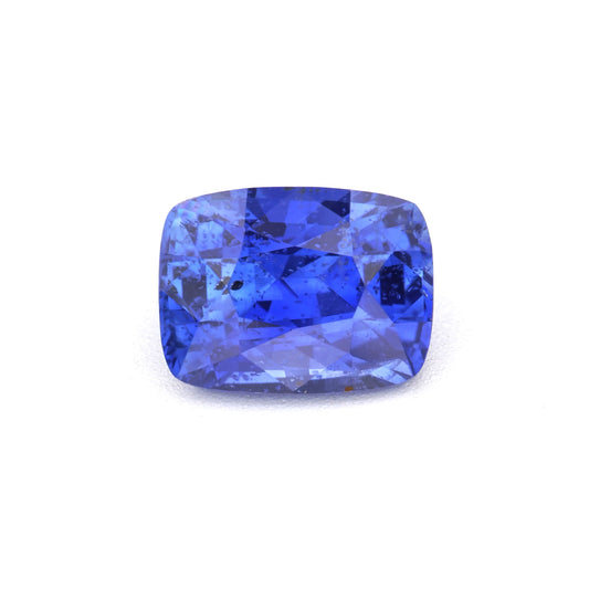 1.21 Ct Cornflower Blue Sapphire Unheated Long Cushion Cut