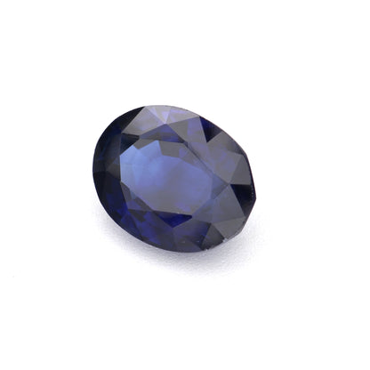 1.43 Ct Royal Blue Ceylon Sapphire Unheated Oval Cut