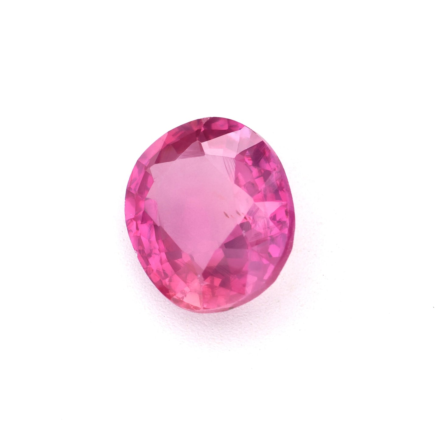 1.3 Ct Pink Ceylon Sapphire Unheated Oval Cut