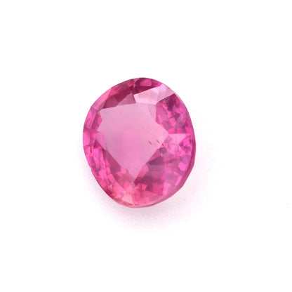1.3 Ct Pink Ceylon Sapphire Unheated Oval Cut
