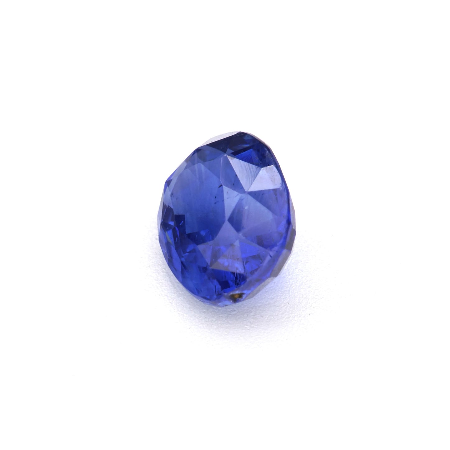 1.08 Ct Vivid Blue Ceylon Sapphire Unheated Oval Cut