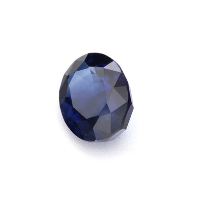 1.43 Ct Royal Blue Ceylon Sapphire Unheated Oval Cut