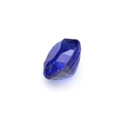 1.08 Ct Vivid Blue Ceylon Sapphire Unheated Oval Cut