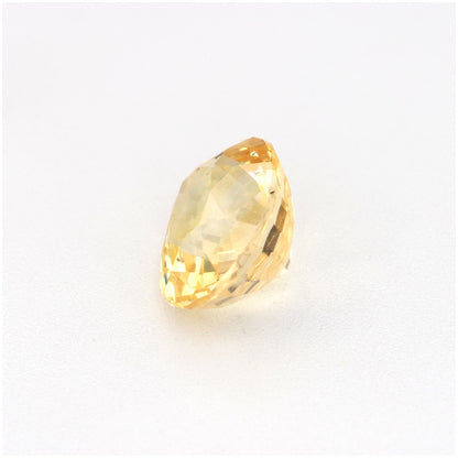 1.22 Ct Peach / Yellow Ceylon Sapphire Unheated Oval Cut