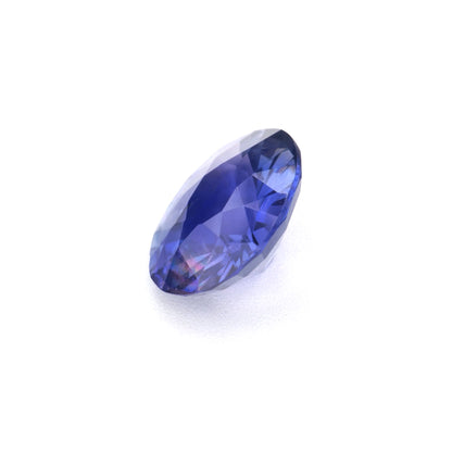 1.21 Ct Royal Blue Ceylon Sapphire Unheated Oval Cut