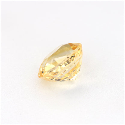 1.22 Ct Peach / Yellow Ceylon Sapphire Unheated Oval Cut