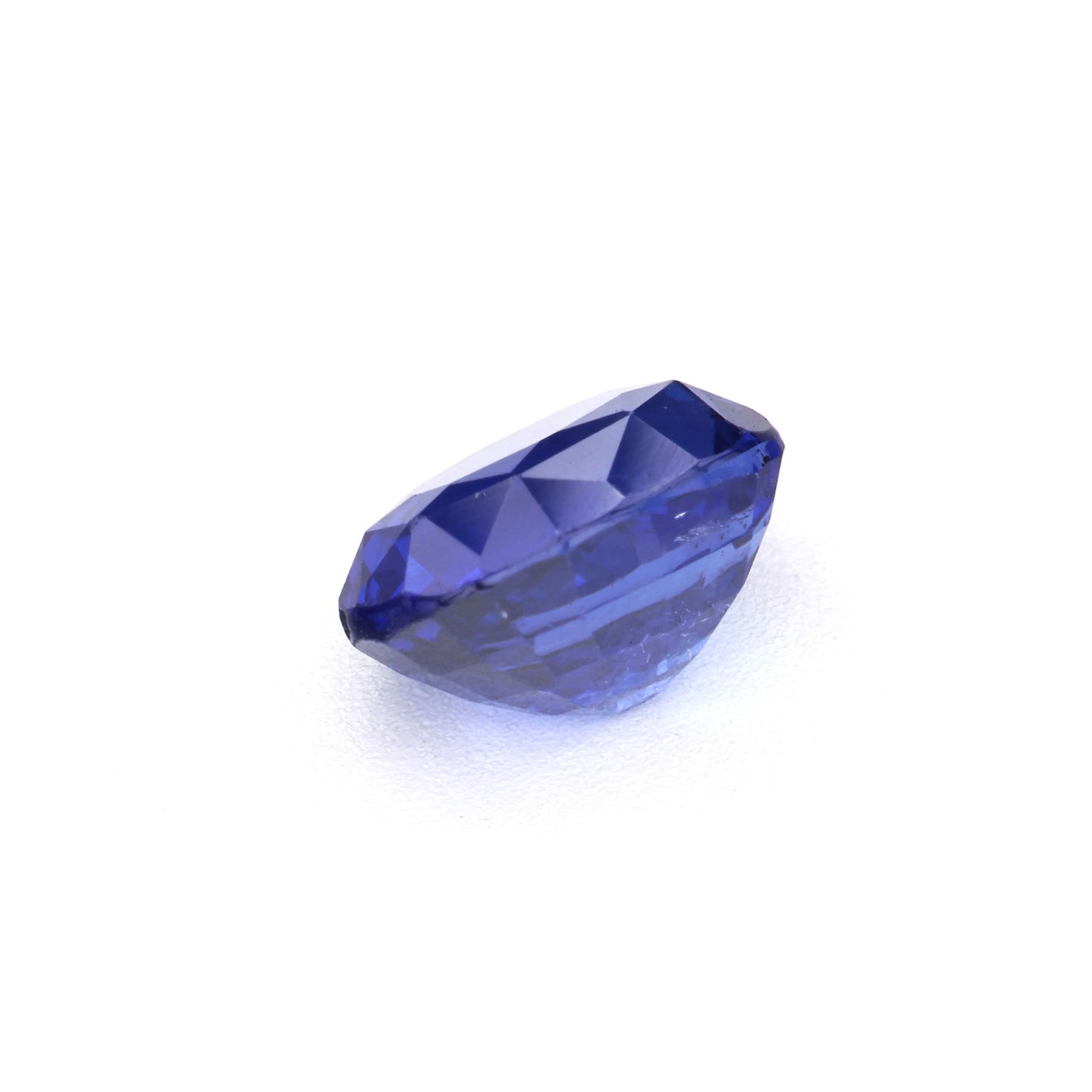 1.08 Ct Vivid Blue Ceylon Sapphire Unheated Oval Cut
