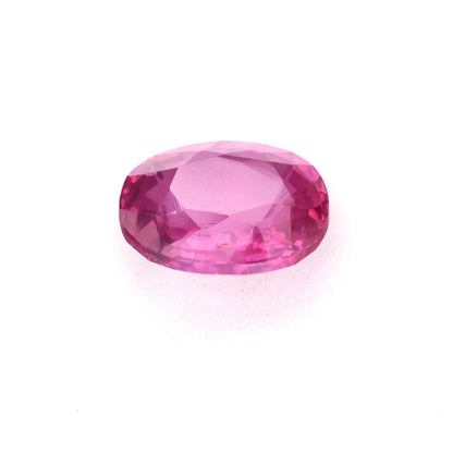 1.3 Ct Pink Ceylon Sapphire Unheated Oval Cut