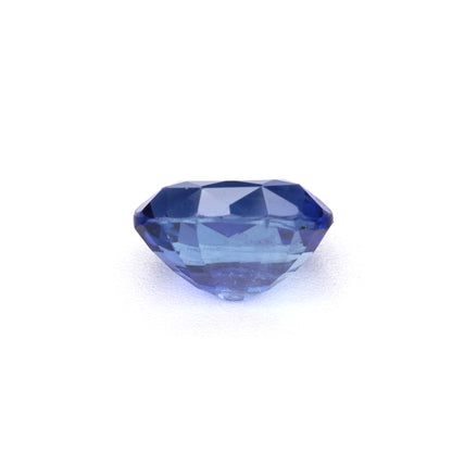 1.08 Ct Vivid Blue Ceylon Sapphire Unheated Oval Cut