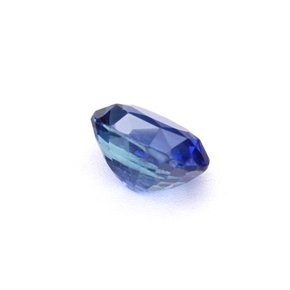 1.08 Ct Vivid Blue Ceylon Sapphire Unheated Oval Cut