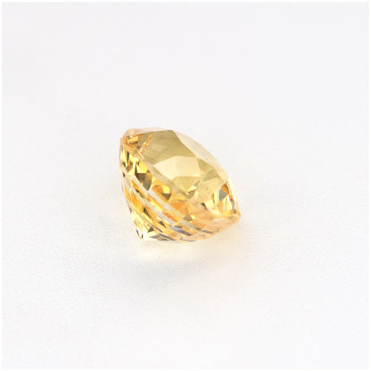 1.22 Ct Peach / Yellow Ceylon Sapphire Unheated Oval Cut