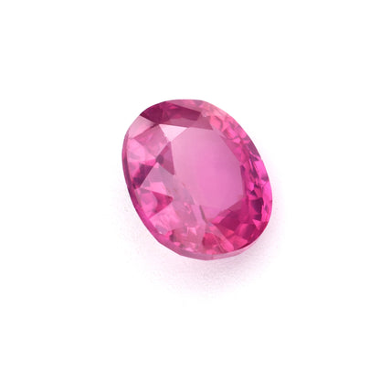 1.3 Ct Pink Ceylon Sapphire Unheated Oval Cut