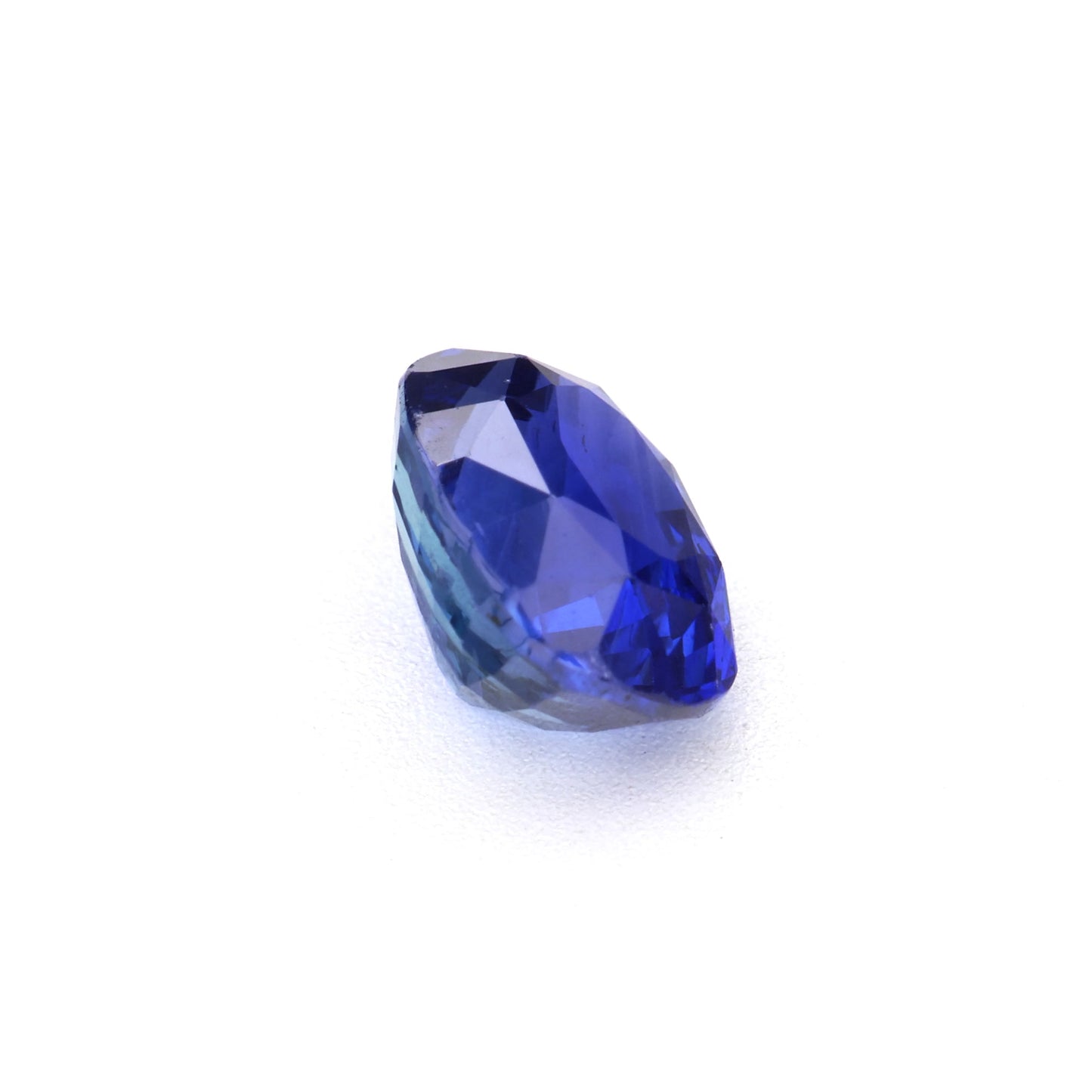 1.08 Ct Vivid Blue Ceylon Sapphire Unheated Oval Cut