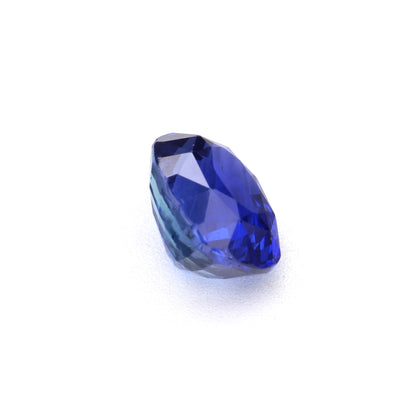 1.08 Ct Vivid Blue Ceylon Sapphire Unheated Oval Cut