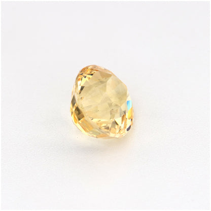 1.22 Ct Peach / Yellow Ceylon Sapphire Unheated Oval Cut
