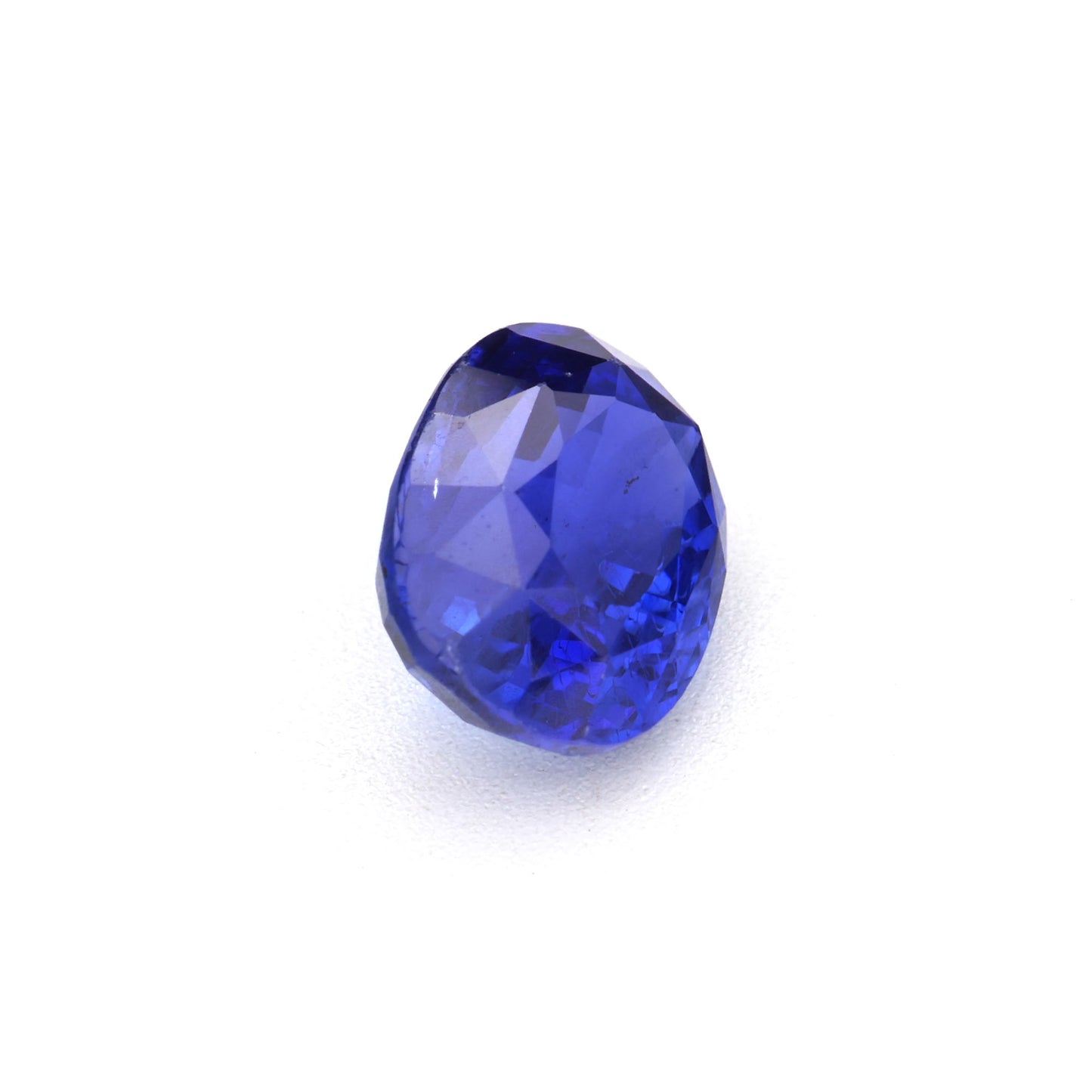 1.08 Ct Vivid Blue Ceylon Sapphire Unheated Oval Cut