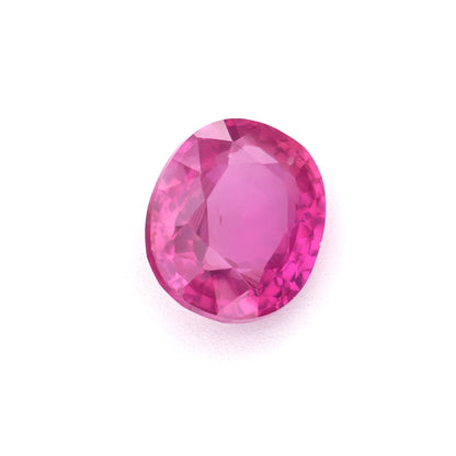 1.3 Ct Pink Ceylon Sapphire Unheated Oval Cut