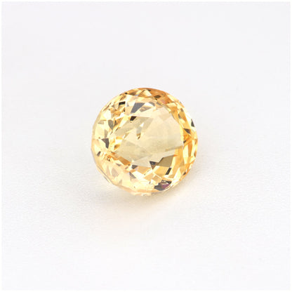 1.22 Ct Peach / Yellow Ceylon Sapphire Unheated Oval Cut