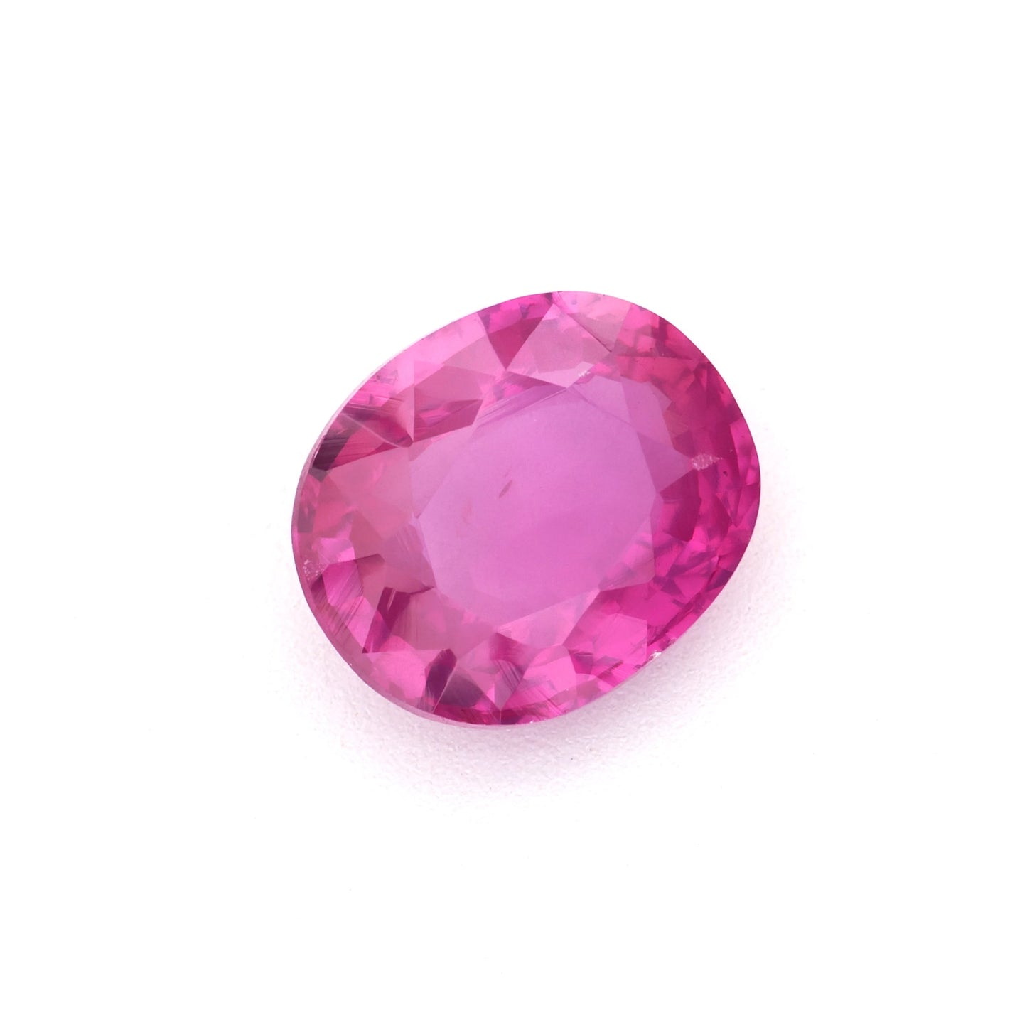 1.3 Ct Pink Ceylon Sapphire Unheated Oval Cut
