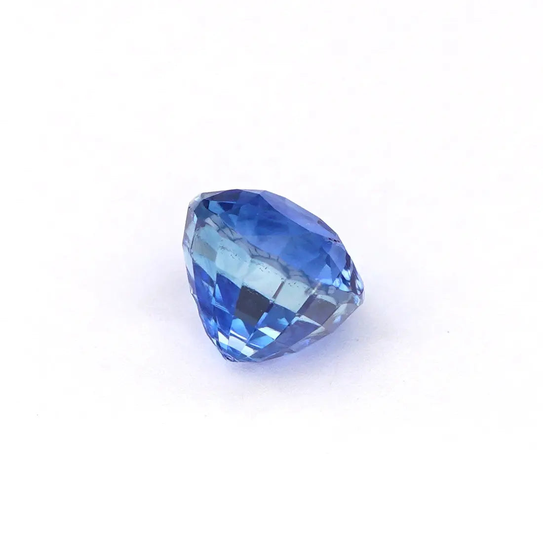 1.36 Ct Royal Blue (CGS Type) Unheated Ceylon Sapphire Rough Cut Ceylon