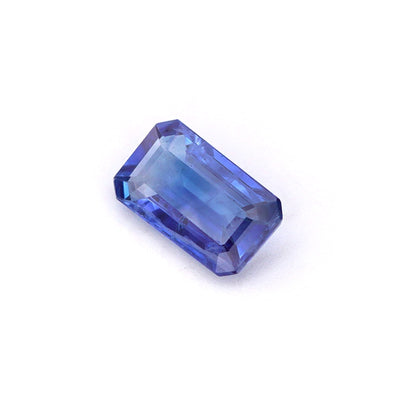 0.94 Ct Blue Ceylon Sapphire Octagon Cut
