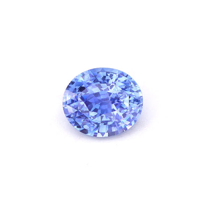 1.14 Ct Blue Ceylon Sapphire Unheated Oval Cut