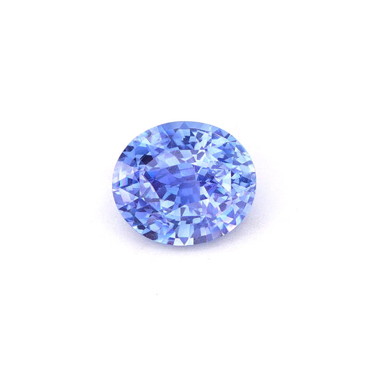 1.14 Ct Blue Ceylon Sapphire Unheated Oval Cut