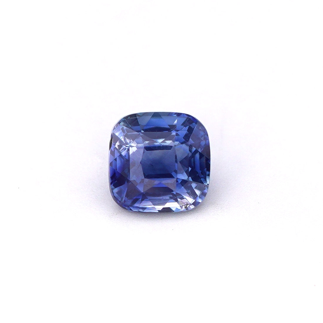 1.03 Ct Blue Ceylon Sapphire Heated Cushion Cut