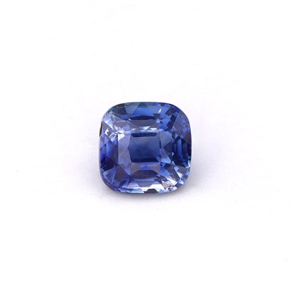 1.03 Ct Blue Ceylon Sapphire Heated Cushion Cut