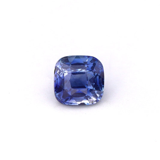 1.03 Ct Blue Ceylon Sapphire Heated Cushion Cut