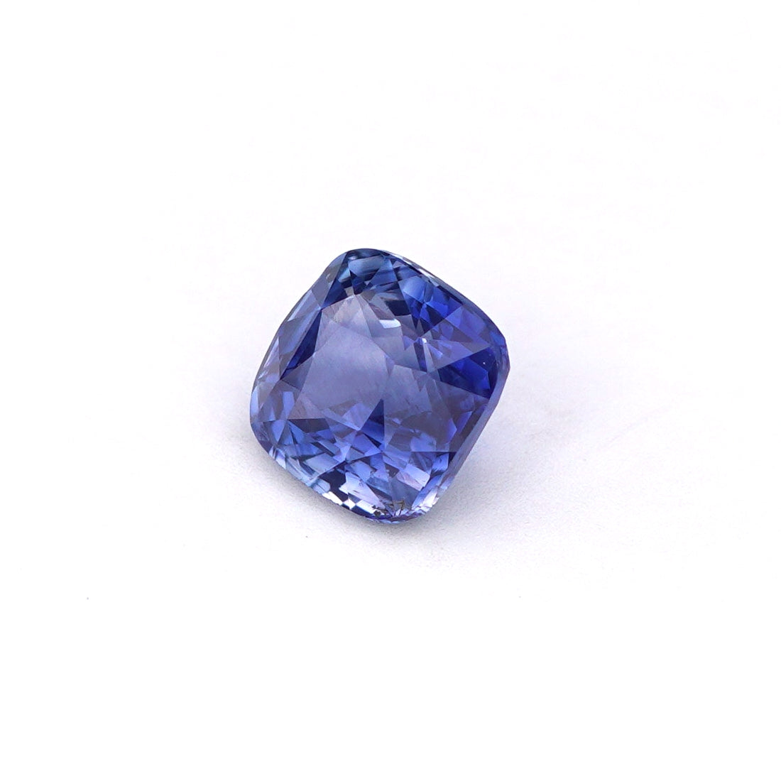 1.03 Ct Blue Ceylon Sapphire Heated Cushion Cut
