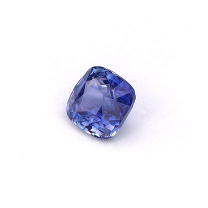1.03 Ct Blue Ceylon Sapphire Heated Cushion Cut