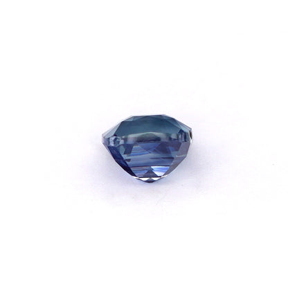 1.03 Ct Blue Ceylon Sapphire Heated Cushion Cut
