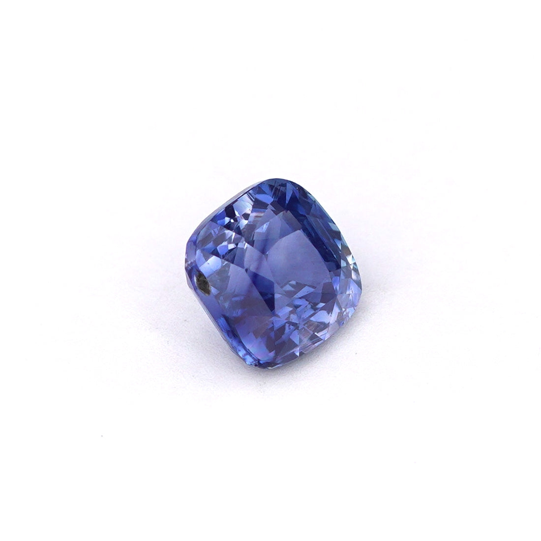 1.03 Ct Blue Ceylon Sapphire Heated Cushion Cut
