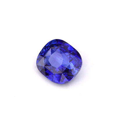 1.07 Ct Royal Blue Ceylon Sapphire Heated Cushion Cut