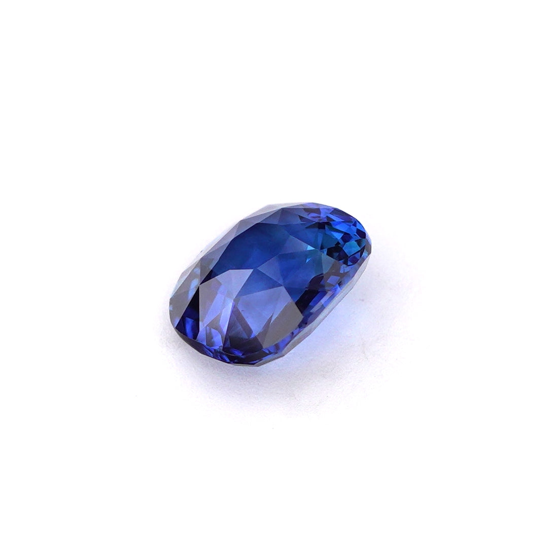 1.07 Ct Royal Blue Ceylon Sapphire Heated Cushion Cut
