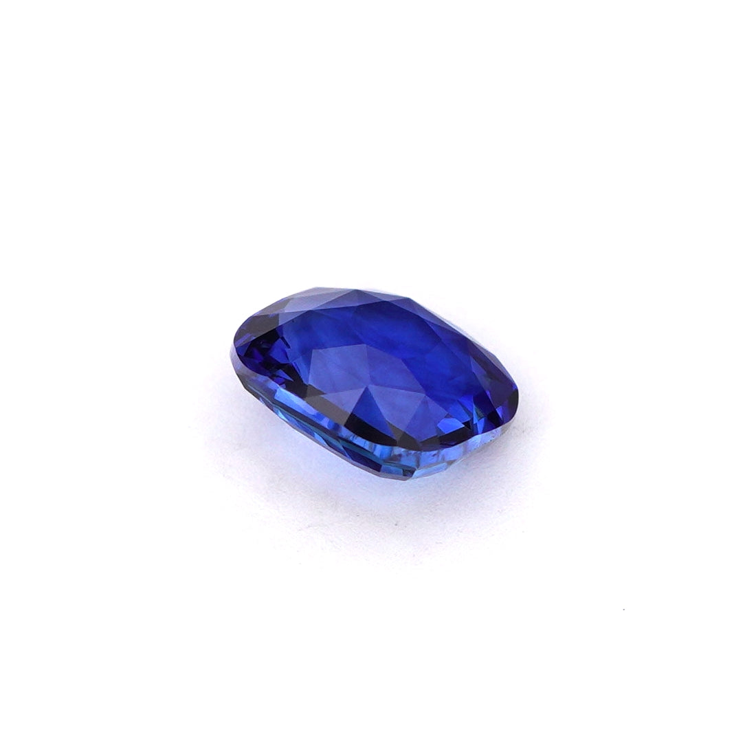 1.07 Ct Royal Blue Ceylon Sapphire Heated Cushion Cut