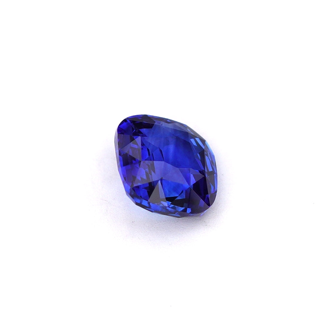 1.07 Ct Royal Blue Ceylon Sapphire Heated Cushion Cut