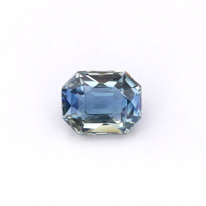 1.72 Ct Teal (Green) Sapphire Octagon Cut