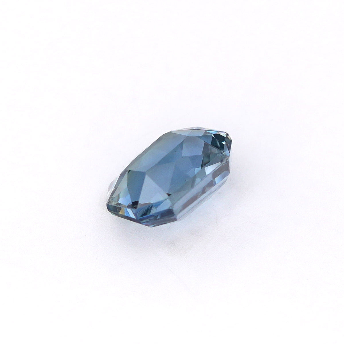 1.72 Ct Teal (Green) Sapphire Octagon Cut