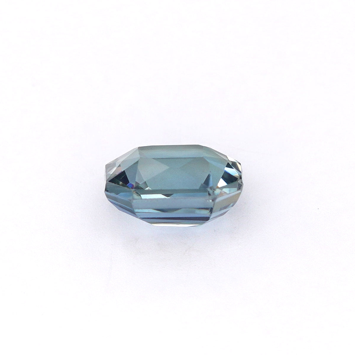 1.72 Ct Teal (Green) Sapphire Octagon Cut