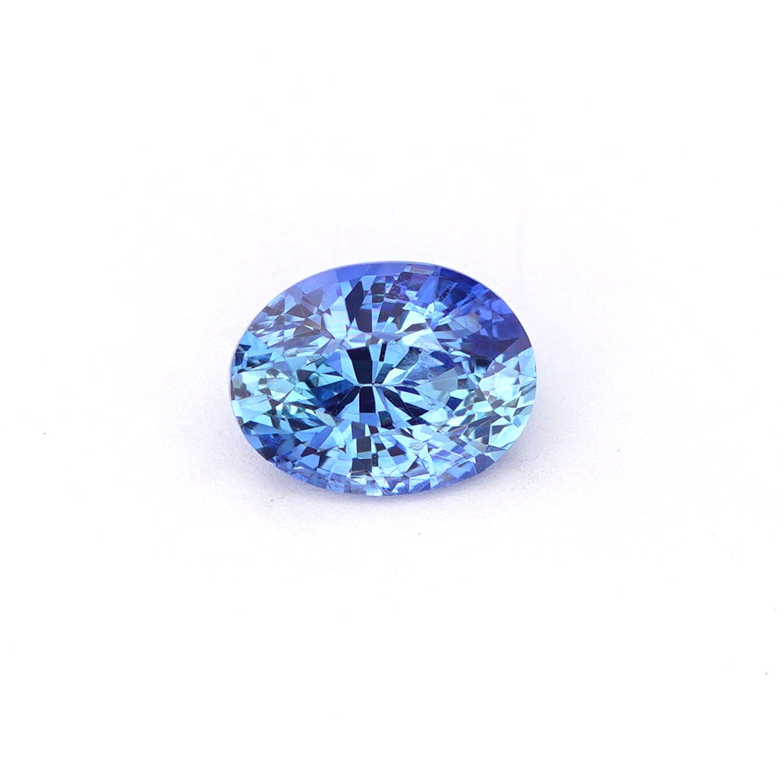 1.01 Ct Blue Ceylon Sapphire Unheated Oval Cut