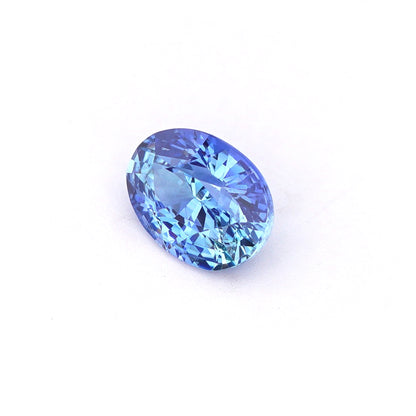 1.01 Ct Blue Ceylon Sapphire Unheated Oval Cut