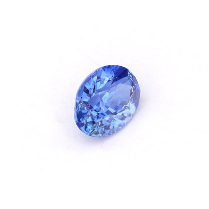 1.01 Ct Blue Ceylon Sapphire Unheated Oval Cut