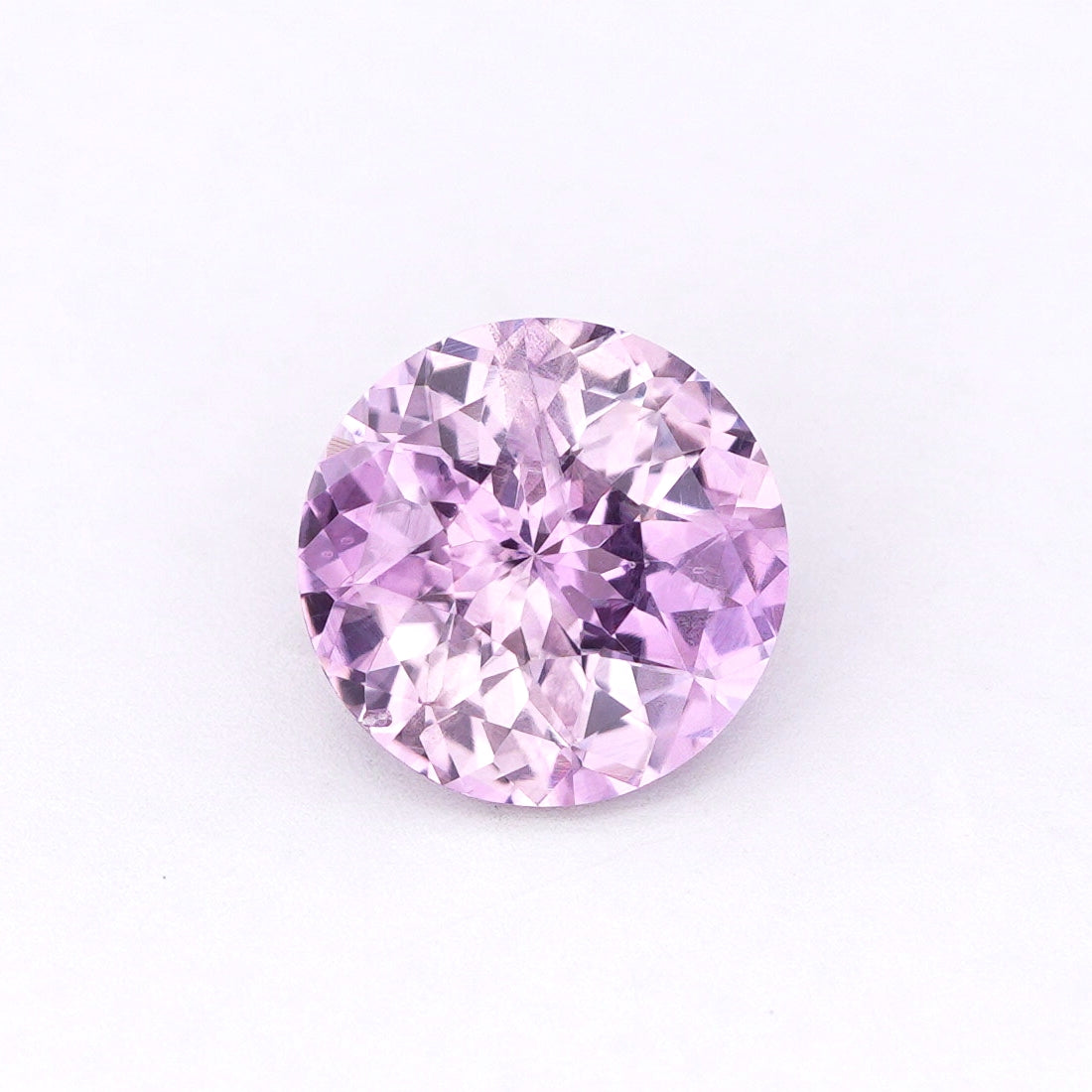 1.59 Ct Pink Ceylon Sapphire Unheated Round Cut