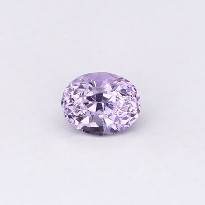 1.11 Ct Pale Purple Ceylon Sapphire Unheated Oval Cut